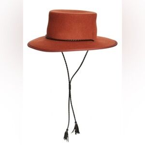 Biltmore for Madewell Felt Stampede Strap Hat - Rust/Black